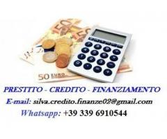   Credito Finanze Privato / Whatsapp: +39 339 6910544