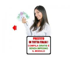 Offerta di prestito denaro tra privato gratuito urgente